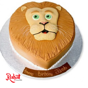 Lion Face Cake