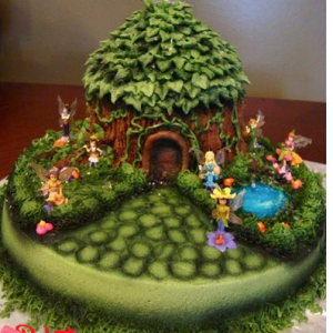 Tree House Cake
